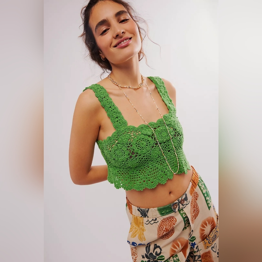 NWOT Free People Lost in Your Eyes Top